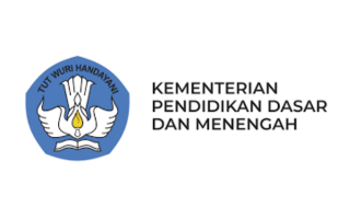 Kementerian Pendidikan Dasar dan Menengah Kemendikdasmen The Ministry of Primary and Secondary Education Indonesia Logo